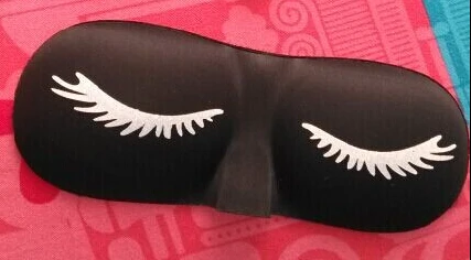 Новейшая Горячая Полезная 3D Мягкая комфортная теневая маска для глаз с принтом для путешествий, для отдыха, для сна, губчатая крышка, Блиндер - Цвет: 2
