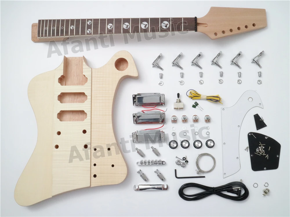 

New Design! Firebird DIY Electric guitar Kit of Afanti music (PFB-001B)