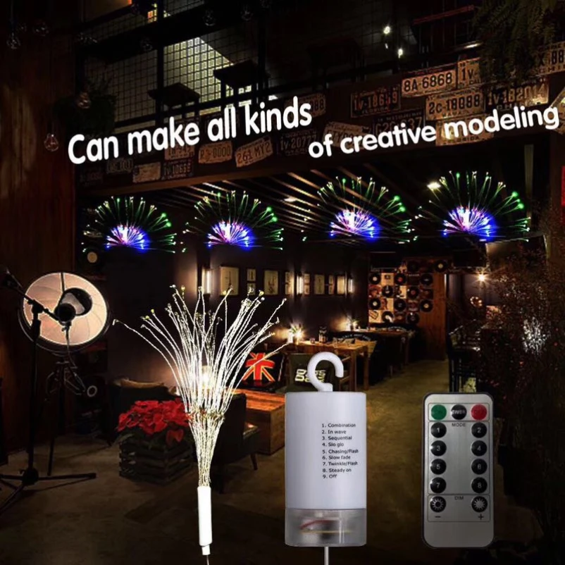

Goodland LED Fairy Lights Waterproof String Lights DIY Foldable Bouquet Firework Garland Light for Holiday Gerlyanda Decoration