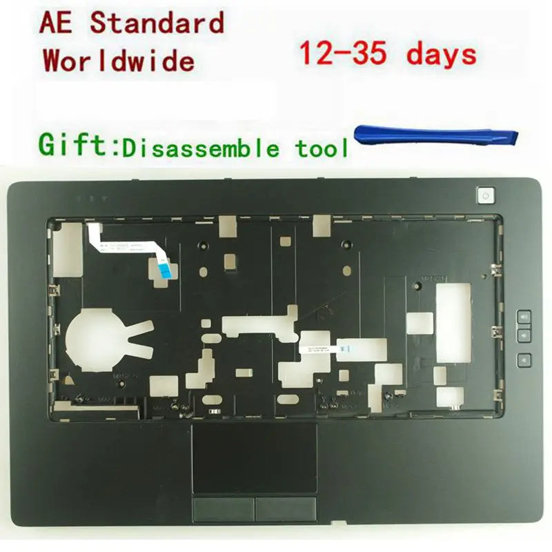 

New Laptop shell for Dell Latitude E6420 Palmrest Keyboard Bezel Upper Cover Case with Touchpad C shell