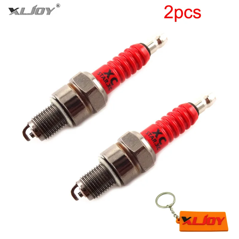 Свеча зажигания XLJOY A7TC 2 шт. для 50 70cc 90cc 110cc 125cc 140cc 150cc 160cc | Автомобили и мотоциклы