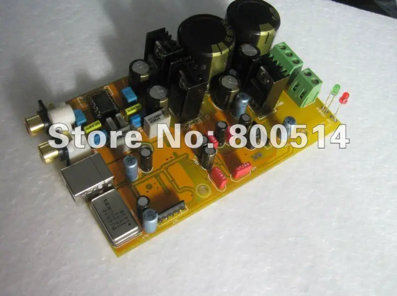 

Assembled DAC-06 DAC board TE7022+WM8741 Pure USB DAC Board 24BIT-96KHZ