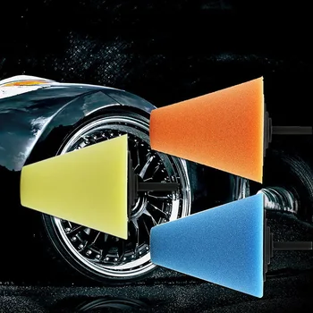 

Car Wheel Sponge Cone Hub Polish Buffing Shank Polishing Foam Pad Durable M8617