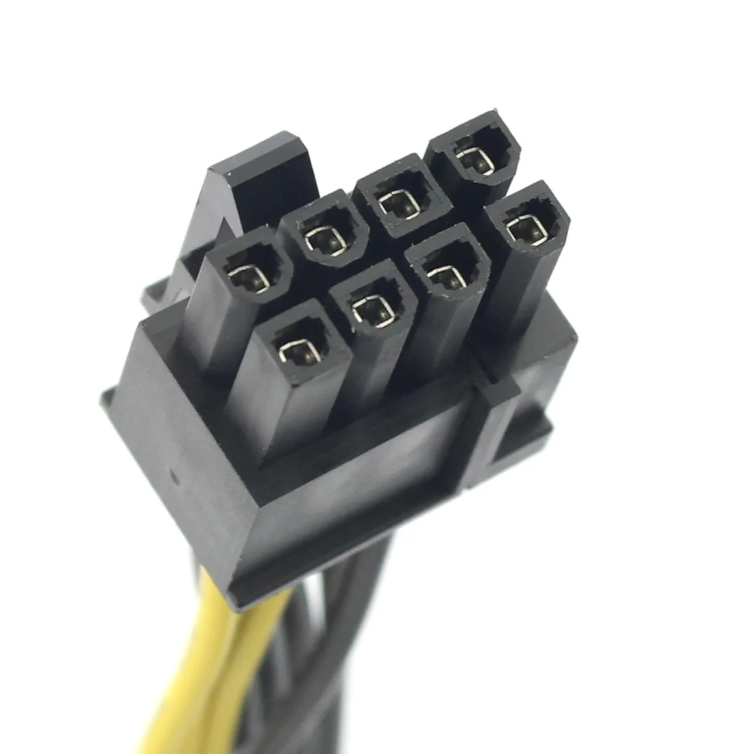 PCI-E PCIE 8p Female to 2Port Dual 8pin 6+2p Male GPU Graphics Video Card Power Cable Cord 18AWG Wire Cable for BTC Miner Mining PCI-E PCIE 8p Female to 2Port Dual 8pin 6+2p Male GPU Graphics Video Card Power Cable Cord 18AWG Wire Cable for BTC Miner Mining