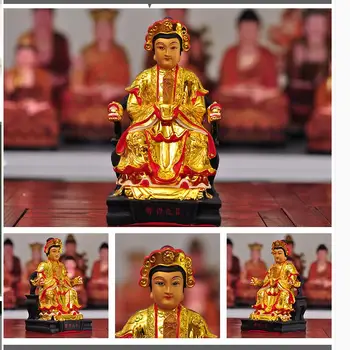 

SHUN Old mother goddess Household worship Decoration Resin Buddha statue