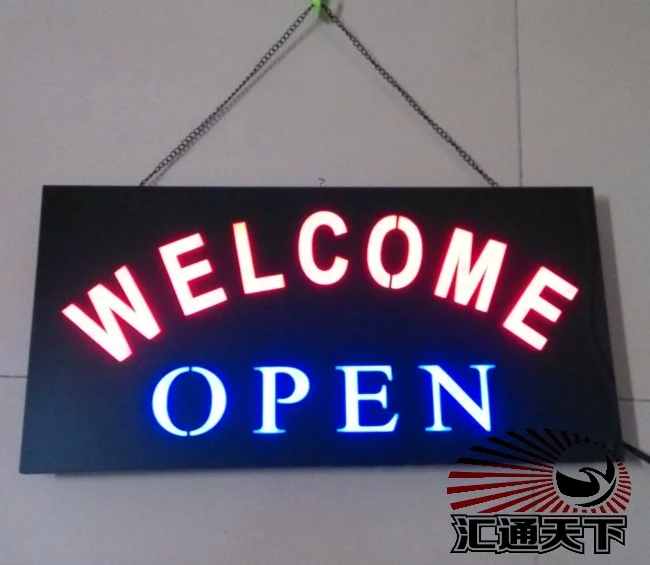 OPEN business LED Advertising Lights luminous characters