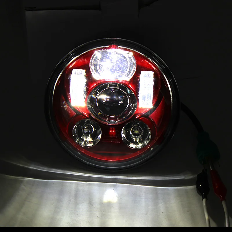 5.75 INCH Harleys Daymaker Projector LED headlight 5.75'' Front Driving light for motorcycle Harley Dyna Sportster 883 XL 1200 (4)