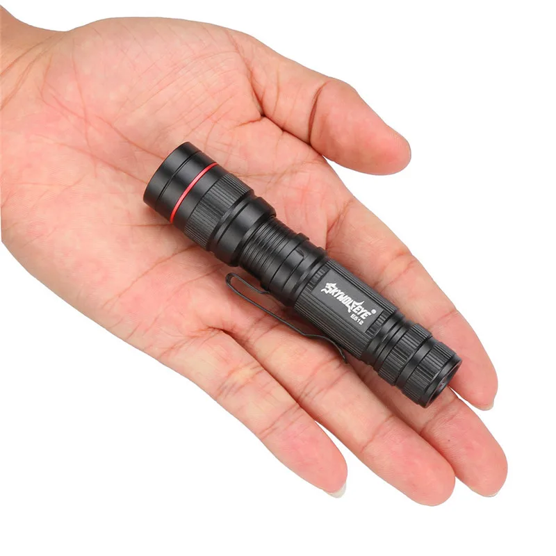 

Mini 3500LM Zoomable Q5 LED Flashlight 3 Mode Torch Super Bright Light Lamp lanterna Torch