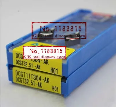 Korloy алюминий с твердосплавной вставкой DCGT11T304- H01 insert SDJCR/SDACR токарный станок ЧПУ