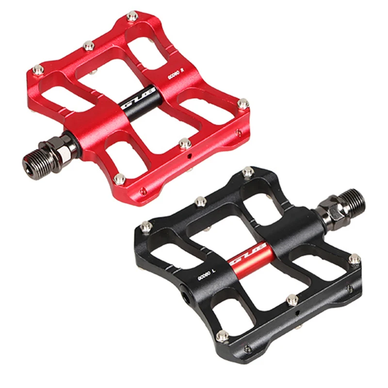 GUB New Cr Mo Axle Ultra light Bicycle Pedals CNC Aluminium Alloy