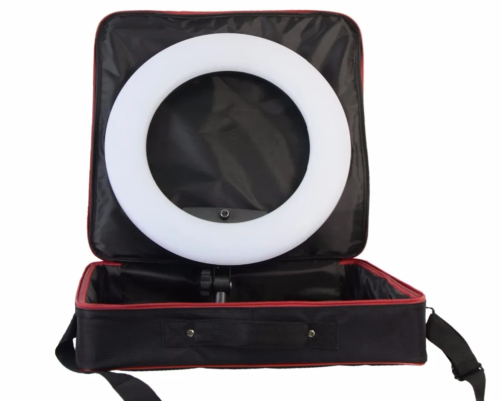 Yidoblo-Black-FD-480II-LED-Ring-lamp-Light-Make-up-Lighting-sefie-ring-lamp-set-standing(3)
