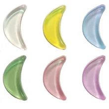 Ясно силиконовая макияж пуховкой 0812 эллипс желе Косметические Puff Макияж инструмент прозрачный губка BB CC Puff Цвет случайный