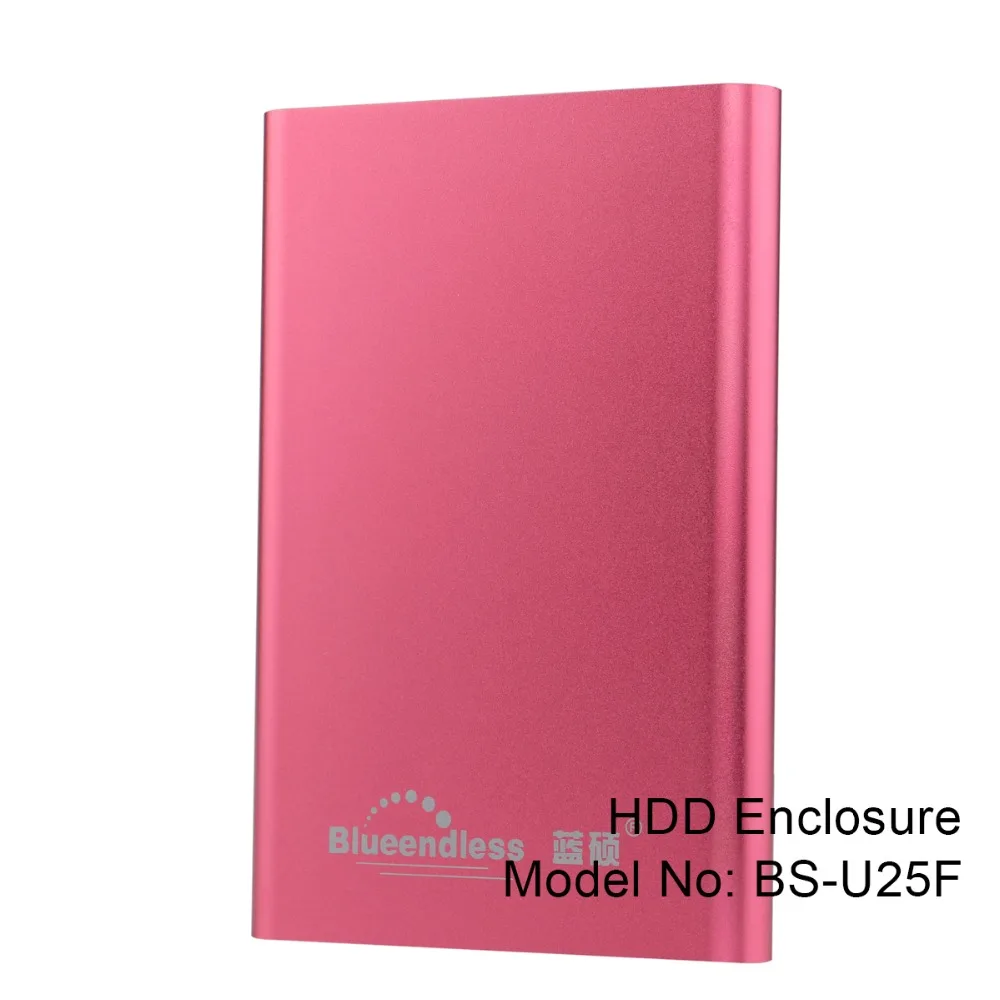 Caddy sata hdd case aluminum enclosure USB 3 0 HDD box for 7 5 9mm SSD 4