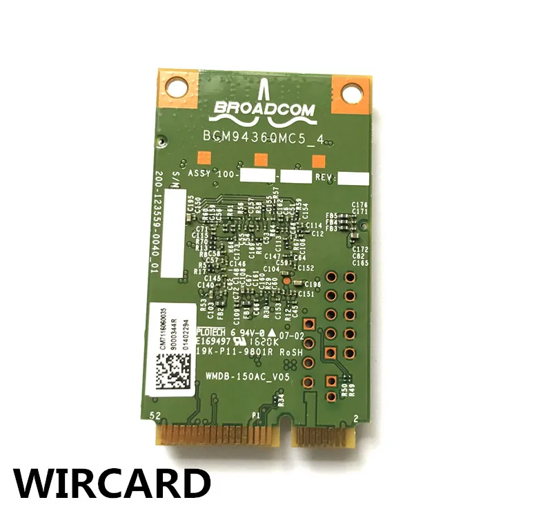 WIRCARD Broadcom BCM94360MC5 BCM94360 1300 Мбит/с 802.11ac беспроводной настольный PCi E wifi адаптер карта с