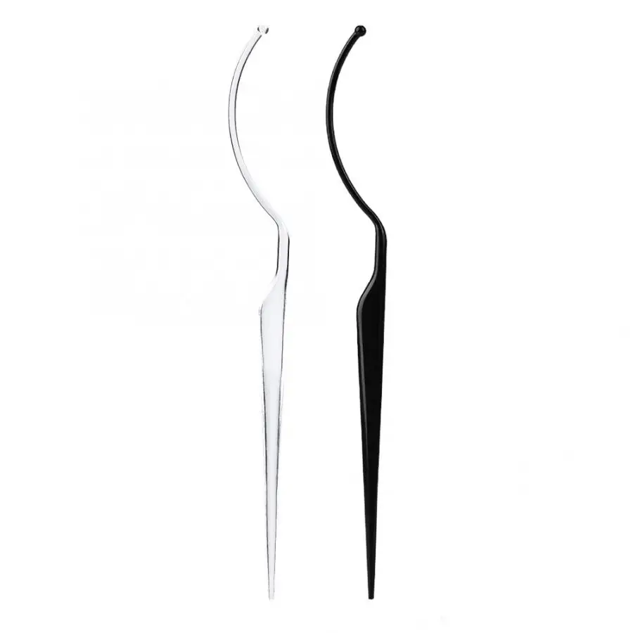 

Natural Eye Makeup Tool 2Pcs Grafting Eyelashes Auxiliary Tool False Eyelashes Extension Holder Display Stick False Eyelashes