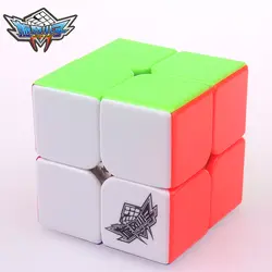 2x2x2 Cyclone Magic speed Cube Мальчики 2 на 2 Stickerless головоломка Twist Professional pocket Cubo Magico игрушки для детей подарок