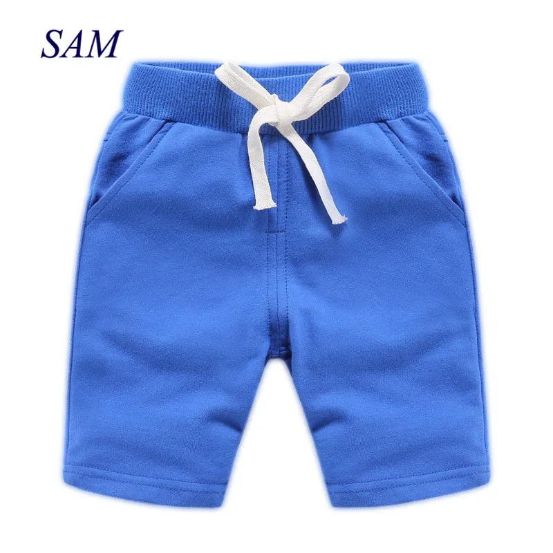 2019 summer children's shorts baby boys solid european and american