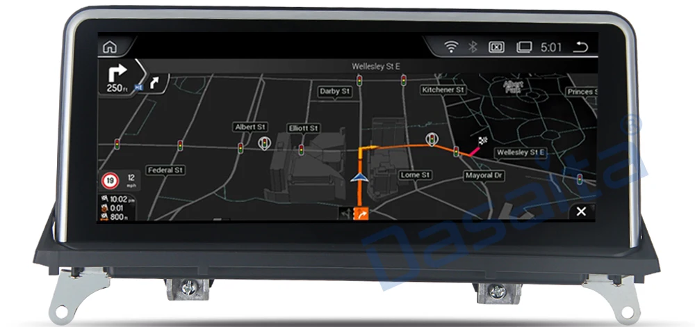 10,25 дюймов Android 9,0 автомобильный радиоприемник с навигацией GPS для BMW X5 E70 X6 E71 2007 2008 2009 2010 2011 2012 2013 с CCC CIC 32 Гб