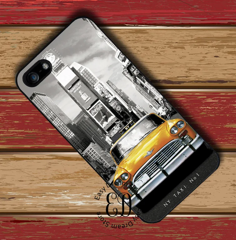 Чехол I Love New York City Taxi для iphone 11 12 pro X XR XS Max 6 7 8 plus Samsung S10 S20 s8 s9 note 9 10 | Мобильные