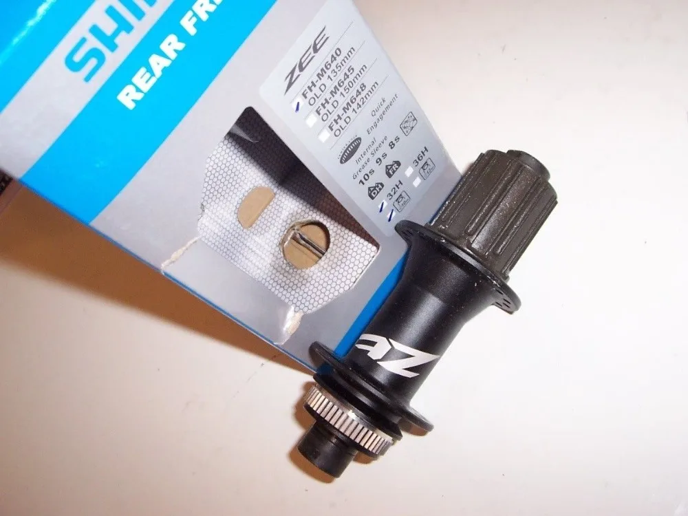 Оригинальный Shimano ZEE FH M640 велосипедный концентратор 32 H/36 H втулки горного