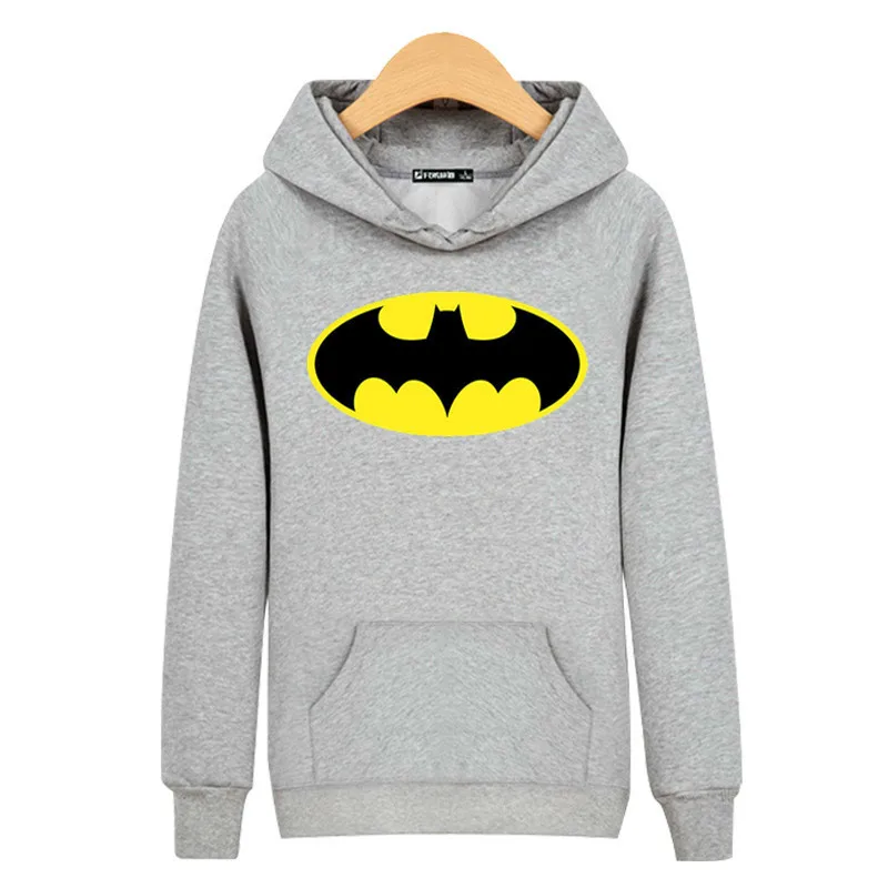 Handsome Batman hoodies Symbol Cotton Mens Hoodies and Sweatshirts 2017 for Fashion harajuku Sweatshirt brand Hoodies 3XL