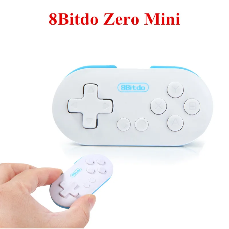 

Original 8Bitdo Zero Mini Wireless Bluetooth V2.1 Game Controller Gamepad Joystick Selfie For Android Switch Window Mac OS