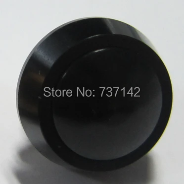 

ELEWIND 12mm Dome head black color Aluminum aluminum anodized push button switch (PM121B-10/J/A/black color)