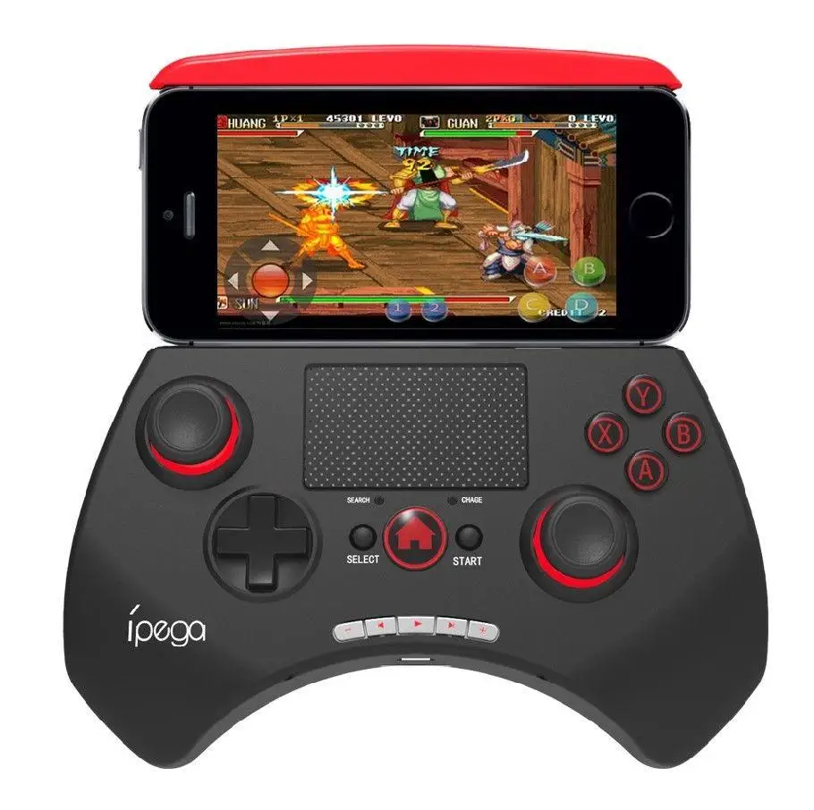 

ipega Hot Touch Wireless Bluetooth Controller Black+Red iOS PC Android Smartphone Professional Gamepads Gaming Joystick Boy Gift