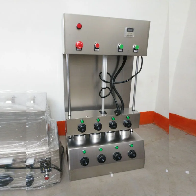 Конусное оборудование для пиццы из нержавеющей стали с 4 конусами|cone pizza machine|machine