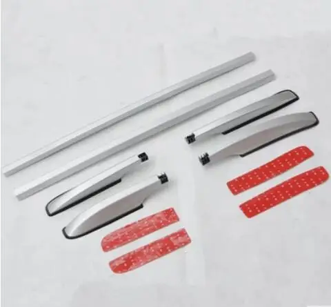 

JINGHANG Chrome Car Roof Rack Baggage Luggage Bars SIlver / Black For Mitsubishi ASX ASX 2011 2012 2013 2014 2015 2016 2017