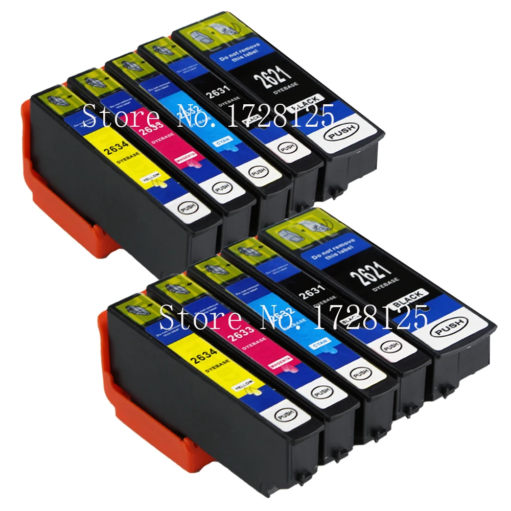 Buy 10 Ink Cartridges Compatible EPSON 26XL XP 510 XP