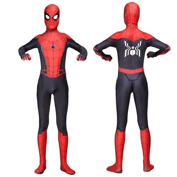 

Adult Kids Spider Man Far From Home Peter Parker Cosplay Costume Zentai Spiderman Superhero Bodysuit Suit Jumpsuits