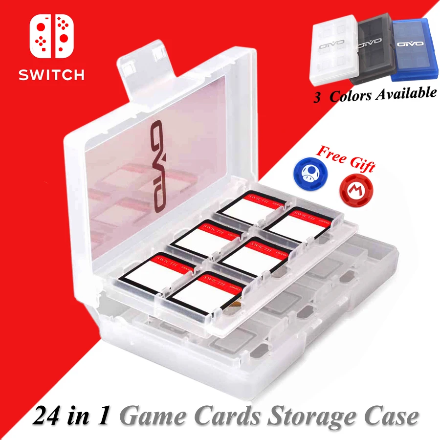 Вместо 24 в 1 игровой держатель чехол для карт Nintendo NEW DS хранение картриджей Box с
