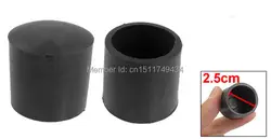 20 шт. 2.5 см внутренний диаметр Резина круглый стол стул покрытие для ног протектор