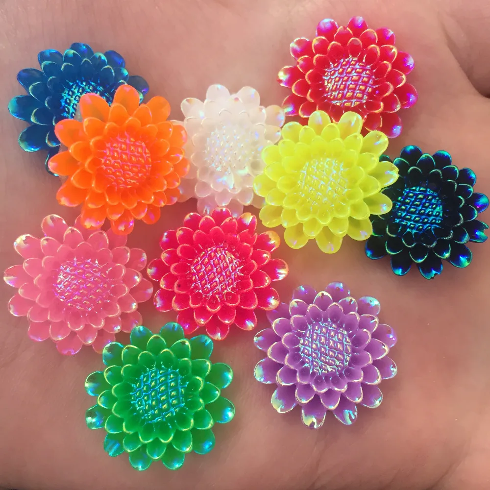 20 шт. 3D камни в виде подсолнуха мм SK40 * 2 | Дом и сад