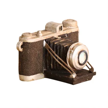 

Zakaka SLR Camera Home Decor Figurines Retro Resin Seagull Camera Desktop Decor Crafts Office Display Make Old Figurines
