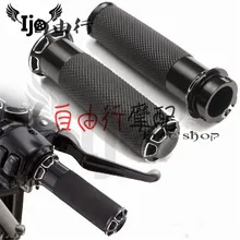 Высочайшее качество мотоцикл ручка в стиле ретро бар для Harley Davidson XL883/1200 и так далее дроссельной заслонки ремонт руль мотоцикла рукоятка