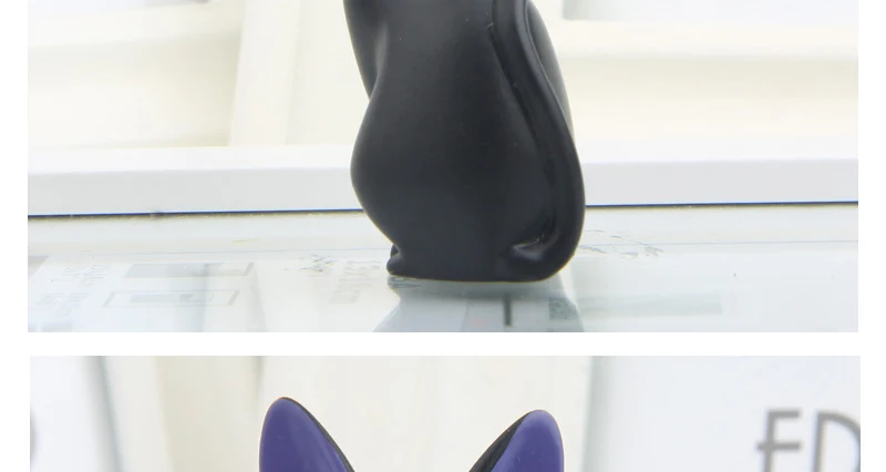 Kiki JiJi Black Cats Action Figures Japan Anime Kiki's Delivery Service Model Dolls Decor Figurines Toys Landscape Cartoon Gifts_11