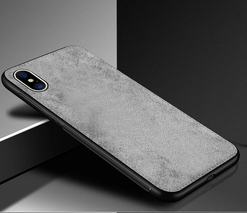 Роскошный Магнитный тканевый чехол для iPhone11Pro XS Max XR X 7 8 Plus 6 6s ультра-тонкая текстура мягкий силиконовый чехол для телефона s