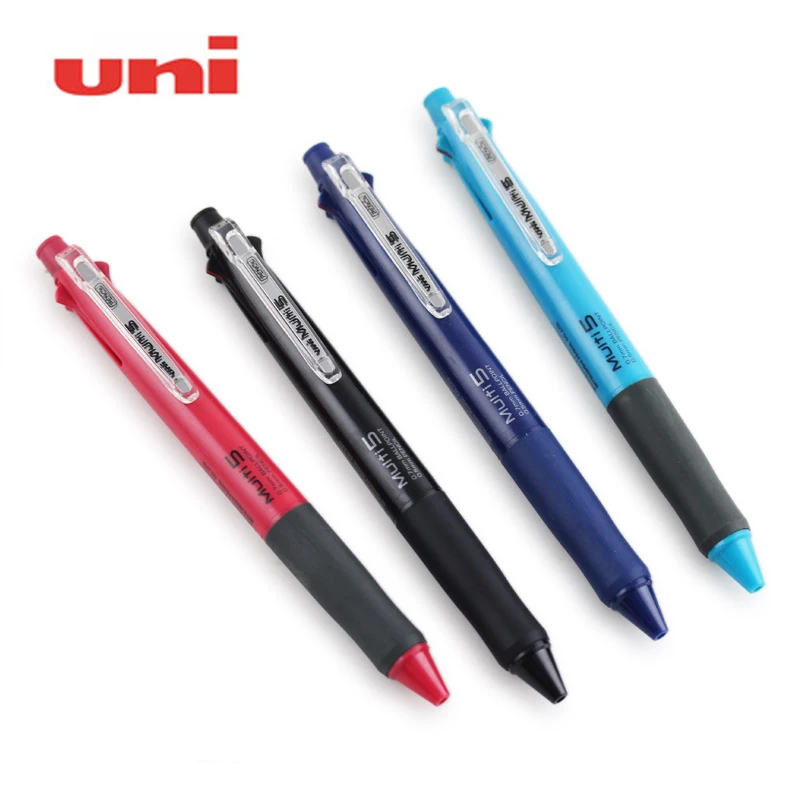 

One Piece Uni MSE5-500 Multifunction Pen 4 Oil Core & Mechanical Pencil for Office School Writing Supplies