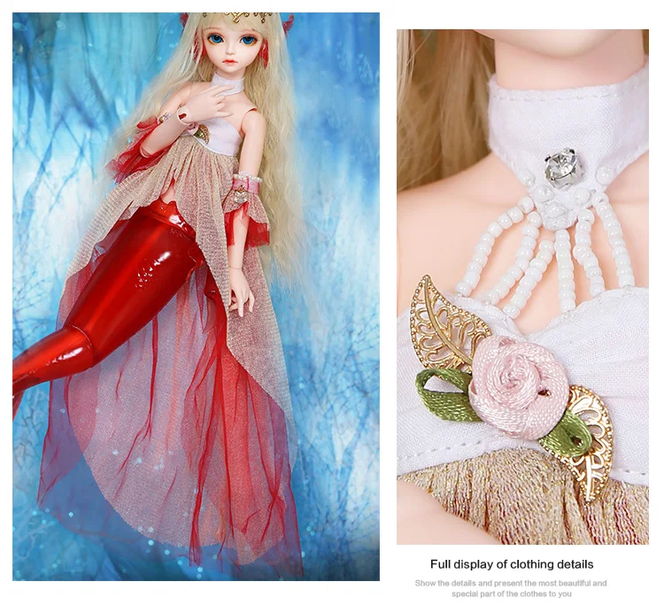 Одежда для куклы BJD 1/4 красивые модные мини-игрушки куклы YF4-340 для Серин девушки тела куклы аксессуары