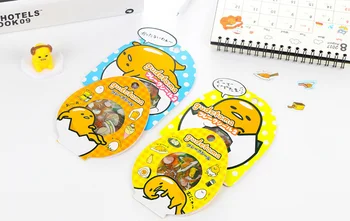 

Lovely gudetama pvc Stickers DIY Diary Scrapbook Notebook Album Cup Phone Decor Sticker Stationery School Supplies