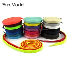 Новые цветные шнурки спортивные кроссовки шнурки 100 пар/лот