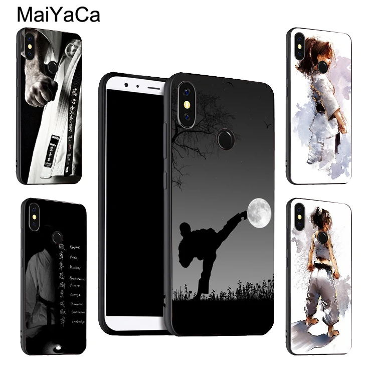 

MaiYaCa Kung Fu Karate Case For Xiaomi Redmi 5 Plus S2 6A Note 5 Pro 7 5A 4X Mi 8 6X A2 6 9 Max 3 2 Mix 2s F1 Back Cover