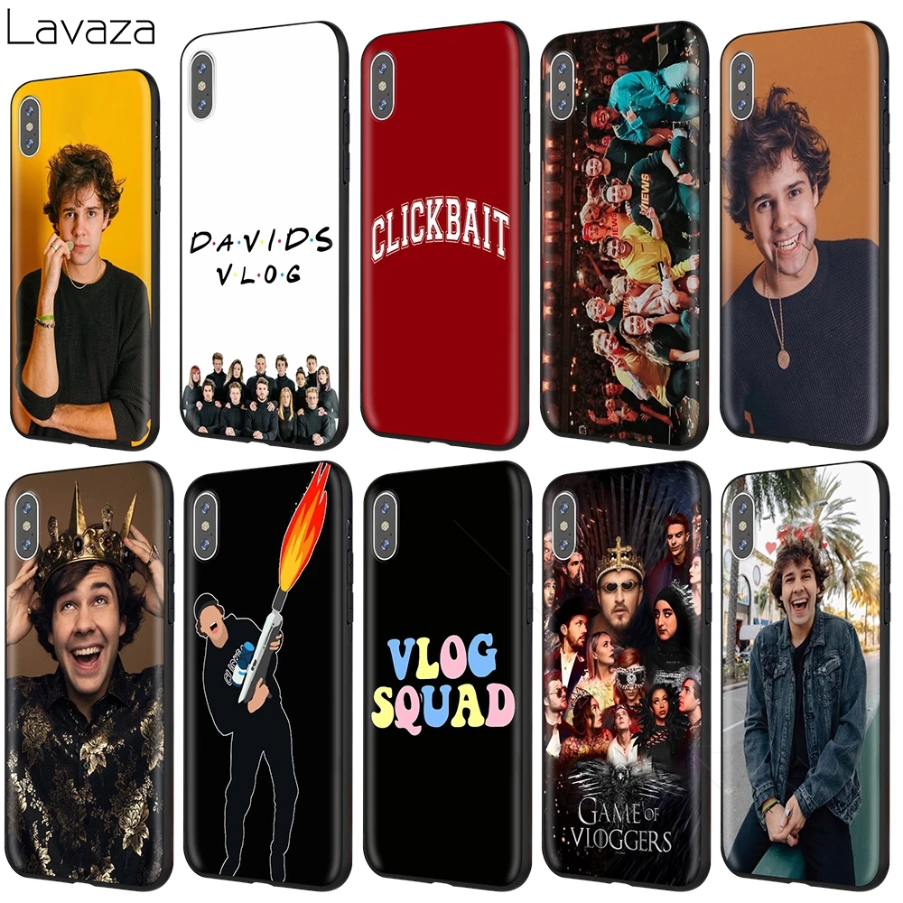 Lavaza Vlog отряд David добрик чехол для iPhone 12 11 Pro XS Max XR X 8 7 6 6S Plus 5 5s se | Мобильные телефоны