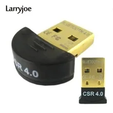 Larryjoe USB Bluetooth адаптер V4.0 CSR Двойной режим беспроводной bluetooth-ключ 4,0 передатчик для Windows 10, 8, 7, Vista XP 32/64Bit