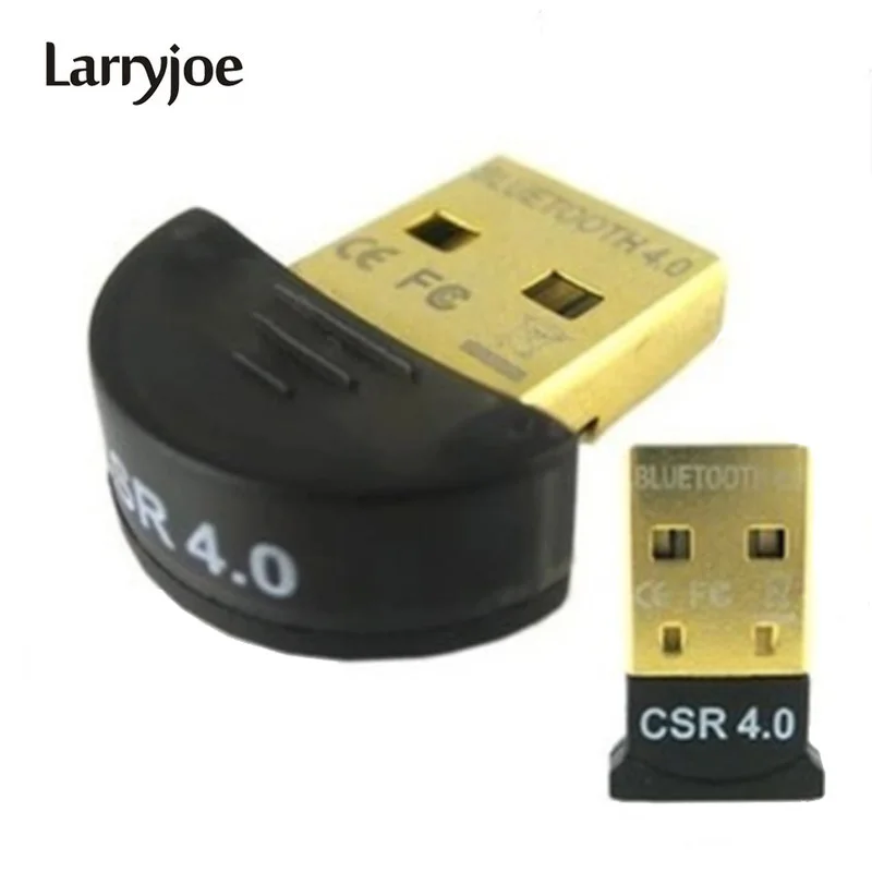 Larryjoe USB Bluetooth адаптер V4.0 CSR Двойной режим беспроводной Ключ 4 0 передатчик для Windows 10