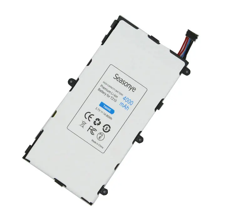 Seasonye 5шт./лот 4000 мАч T4000E Сменный аккумулятор для Samsung Galaxy Tab Tablet 3 7 0 T211 T210 T215 T210R SM