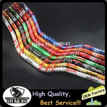 Цветочный принт пакет Жир Бар 1-1/" Dirt Pit велосипед мотоцикл для мотокросса руль 800 мм длина 28 мм ручка бар для KTM SUV двигатели