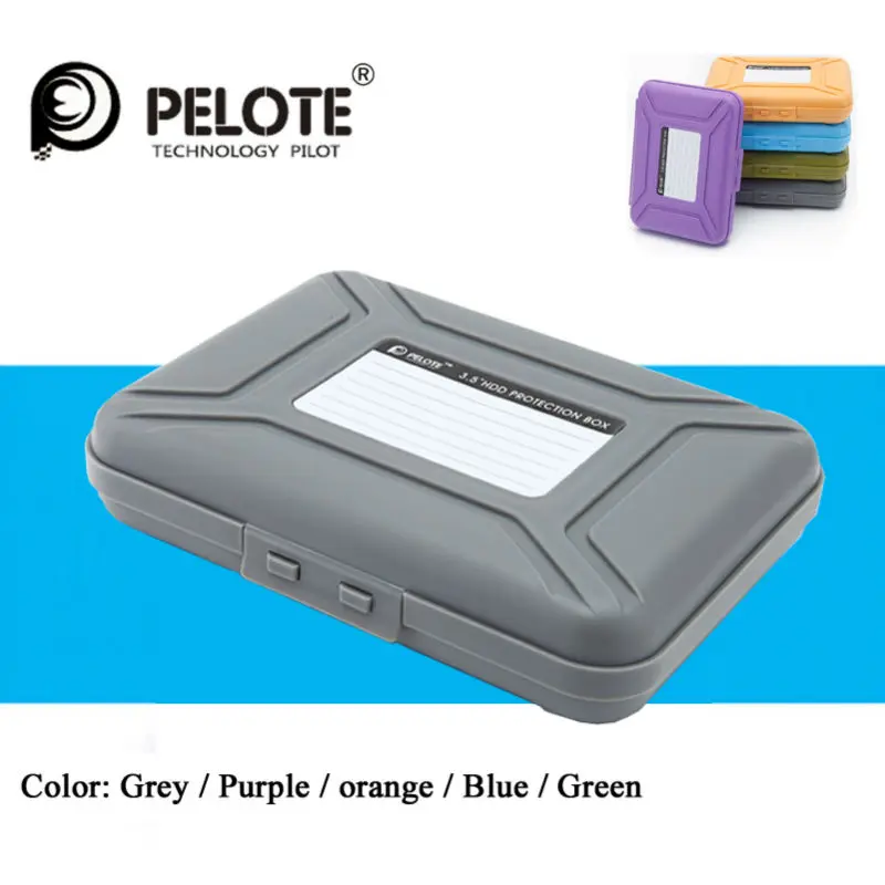 

PHX-35 3.5 Inch HDD Protector Protective Box Storage Case For Hard Drive HDD protection enclosure (5 colors)